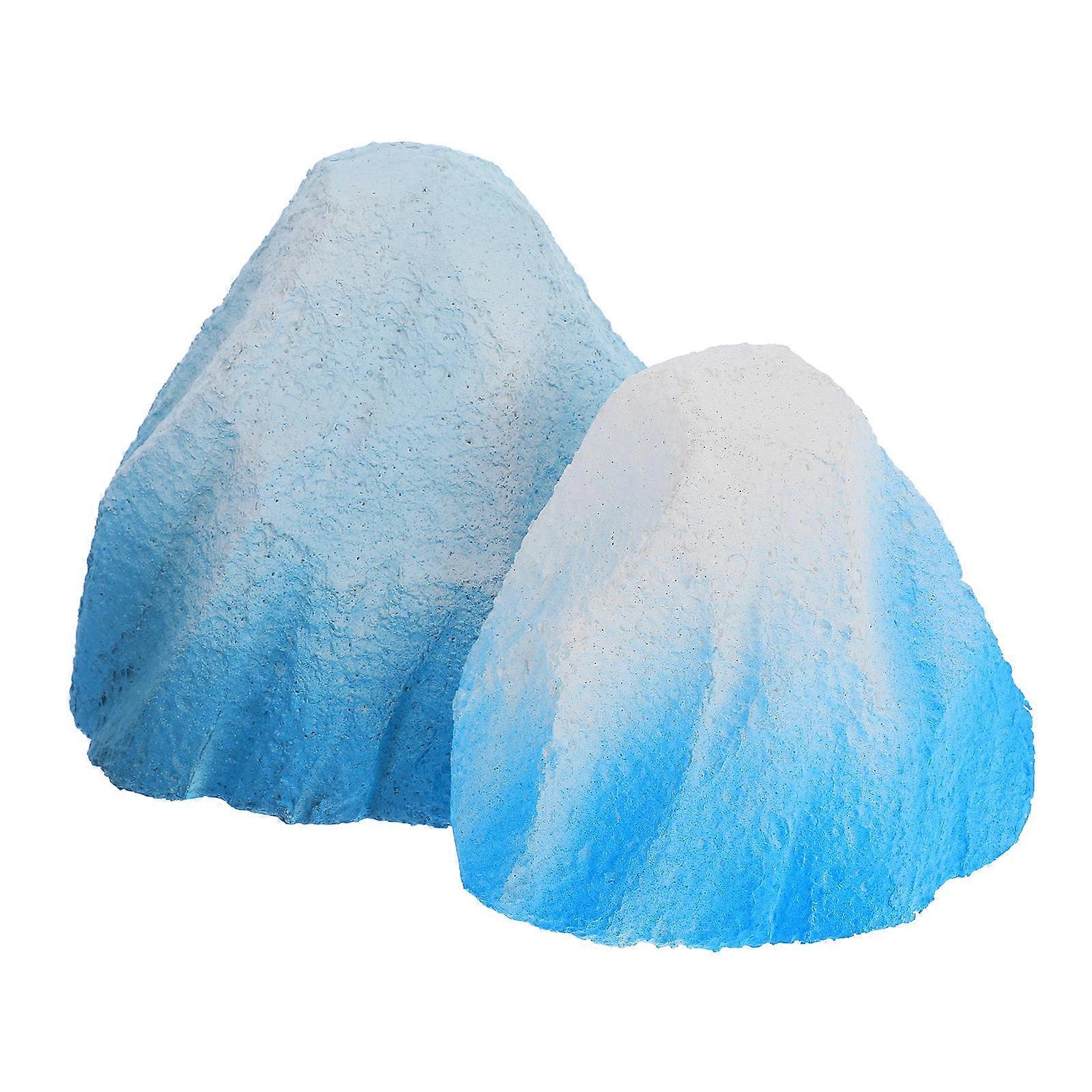 Versatile Decorative Elements, Crafted Foam Rock Mountains for Multiple Purposes