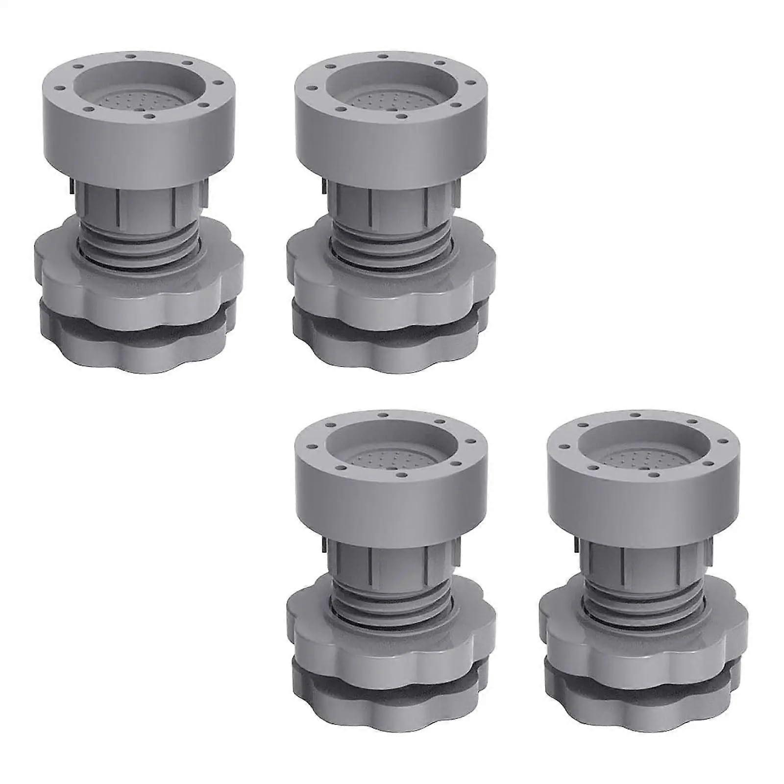 Washing Machine Feet - 4 Anti-Vibration Pads for Leveling and Stabilizing Washing Machines in Home and Bathroom