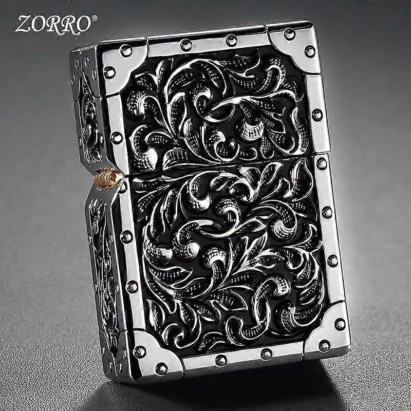 New Brand Brass Five-Sided Windproof Kerosene Lighter Armor