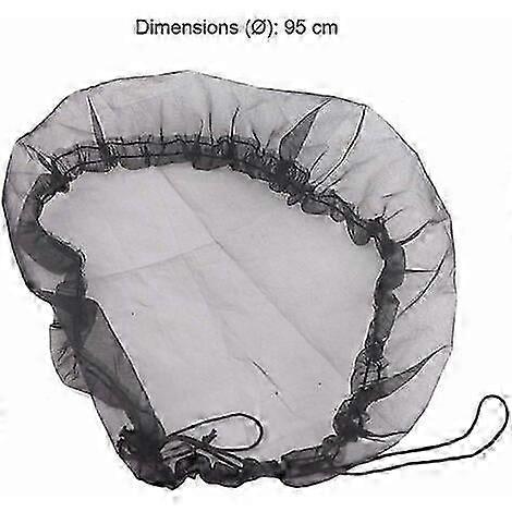 Adjustable Mesh Cover for Rain Barrel, 1-Pack Water Collector Protector with Durable Design