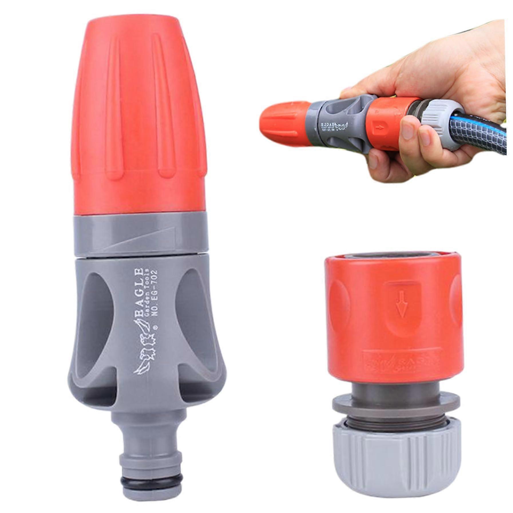 Garden Hose Nozzle, Easy-to-Use Spray Nozzle for Garden Hoses, Leak-Proof and Easy to Install, Outdoor Watering Accessory