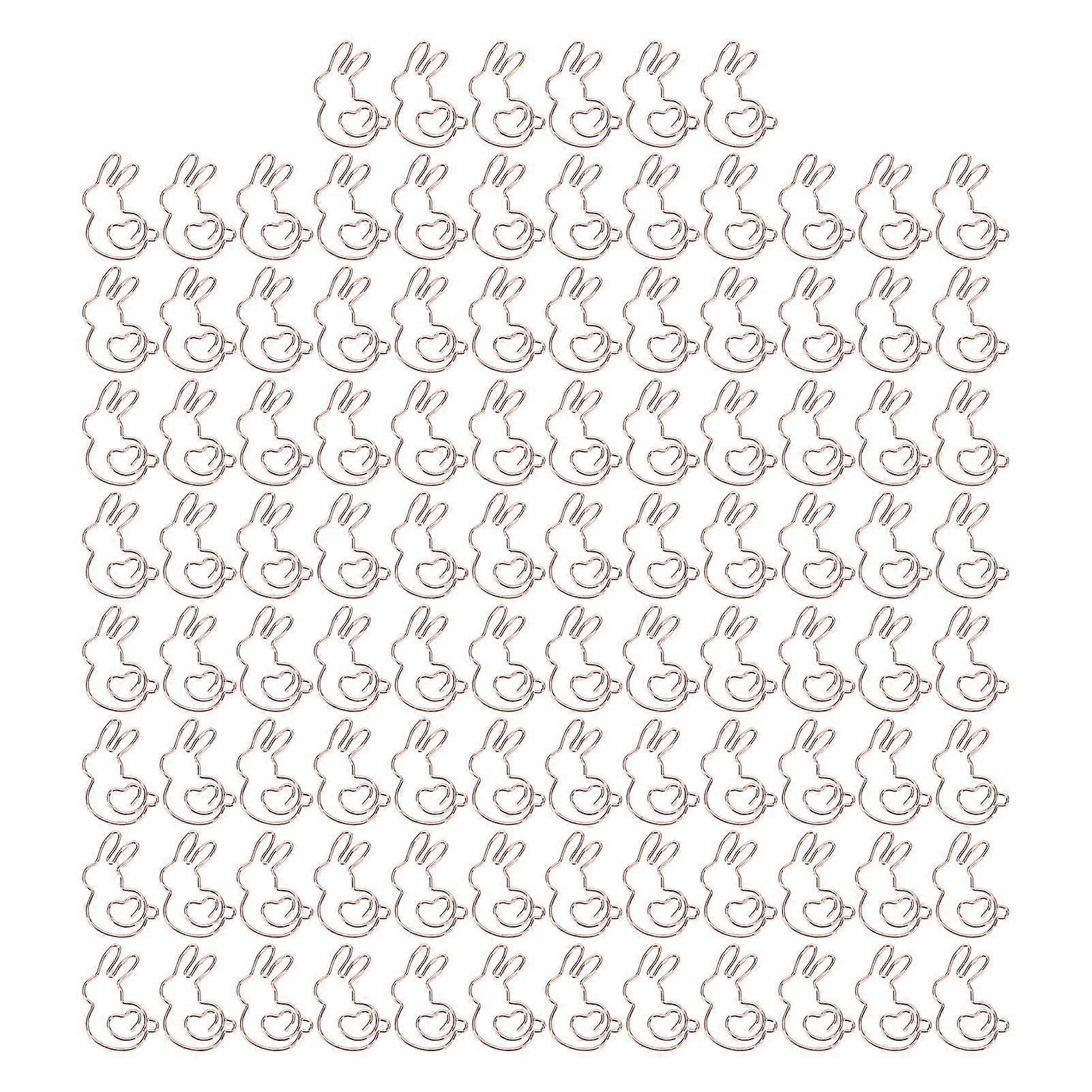 2025 Seneste model 100 stk papirclips stærk klemmekraft skridsikker