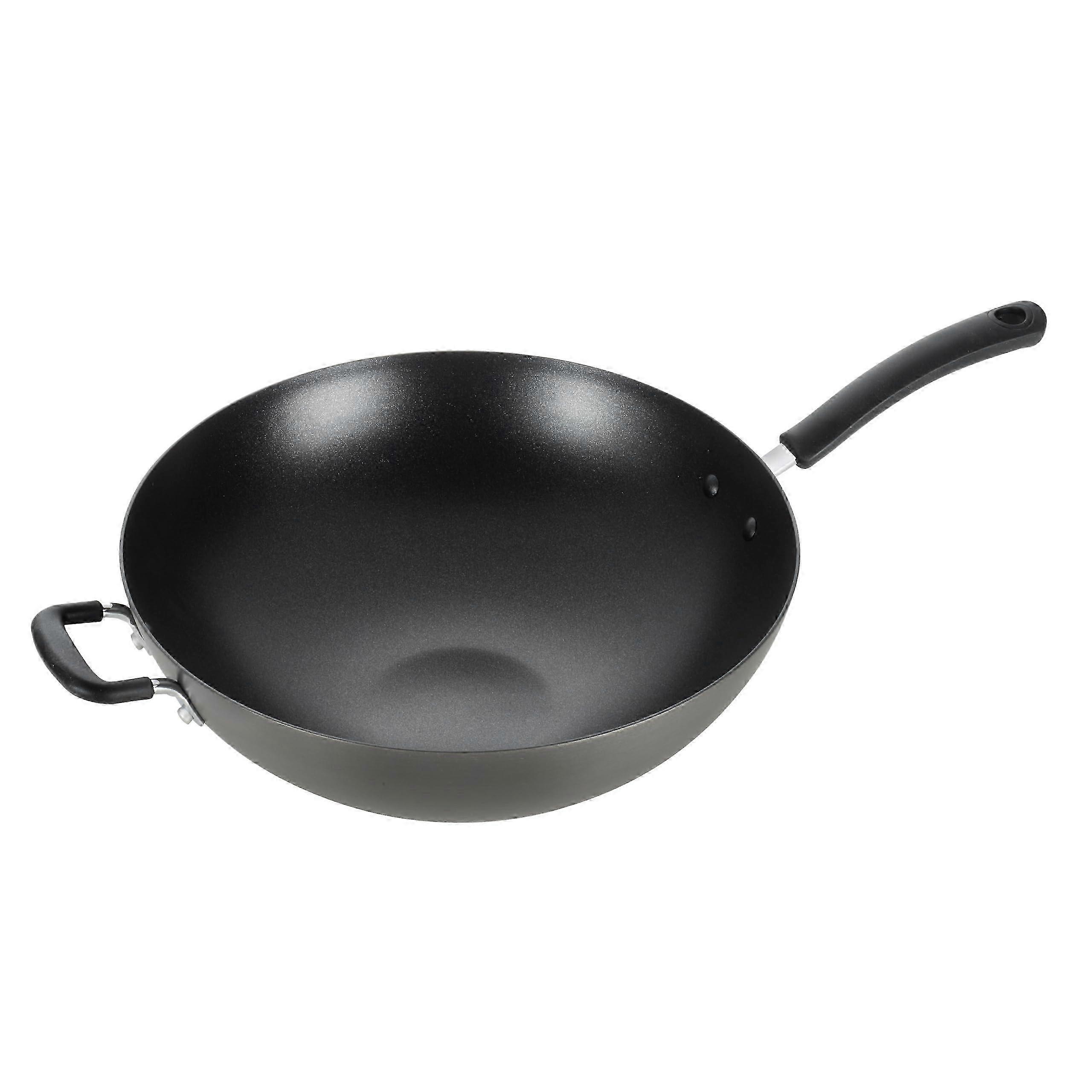 2025 14" Hard Anodized Nonstick Wok - Oven-Safe Stir-Fry Pan (350°F)
