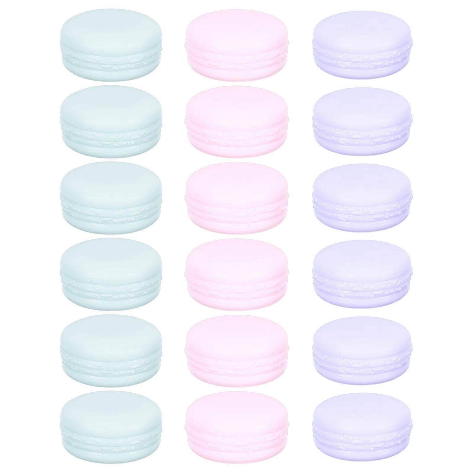 30Pcs Cream Box Color Macaron Separate Jar Lip Eye Mask Dispensing Cases