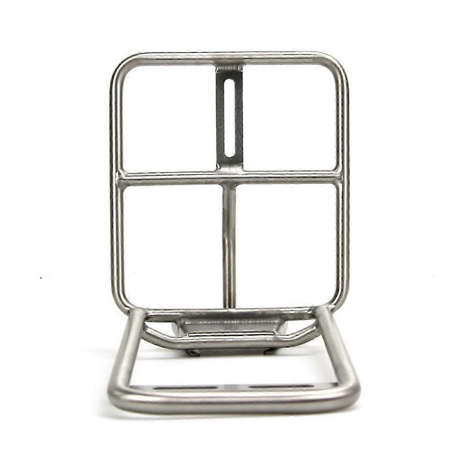 Bicycle Front Rack Easy to Install Stable Lightweight Portable Front Carrier