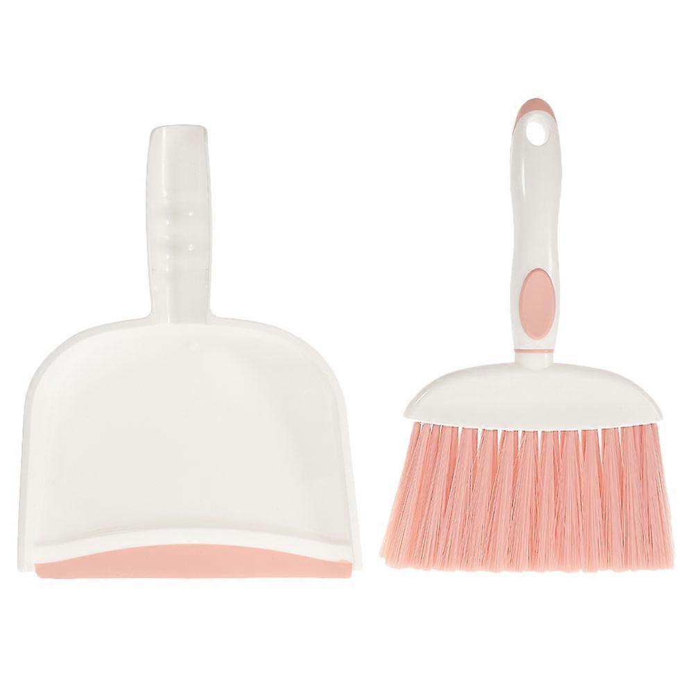 Broom and Dustpan Set for Desk Cleaning 1Set Compact and Practical