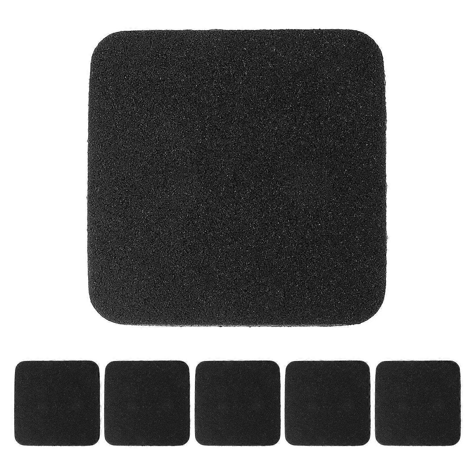 Shock-Absorbing Mat Treadmill Vibration Isolation Pads Home Use Vibration Reduction Square 11.00X11.00X1.00CM Antislip 6Pcs
