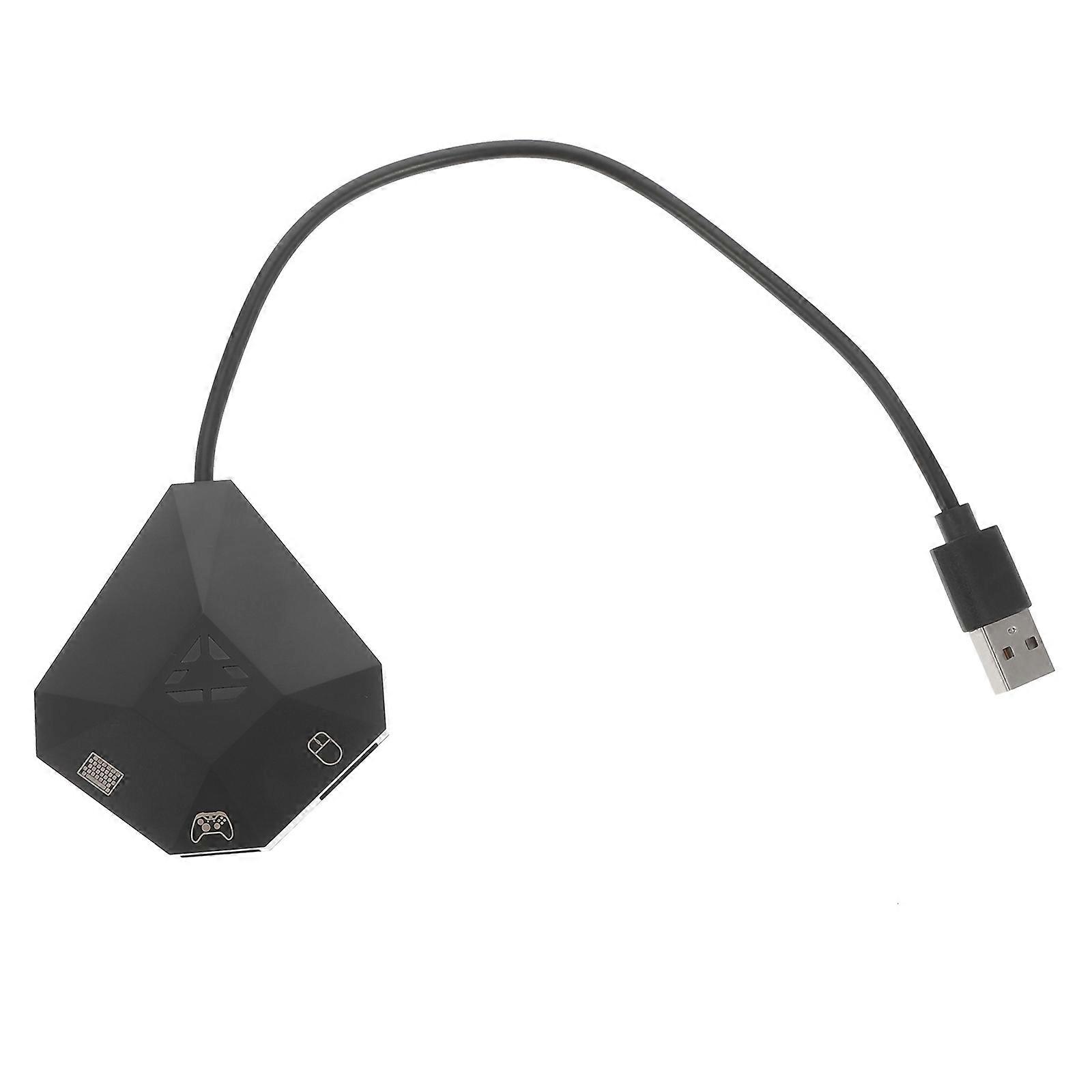 Gaming Controller Adapter Keyboard and Mouse Adapter For Players Accustomed to Keyboard and Mouse Gaming 6.5X6X2CM 1Set