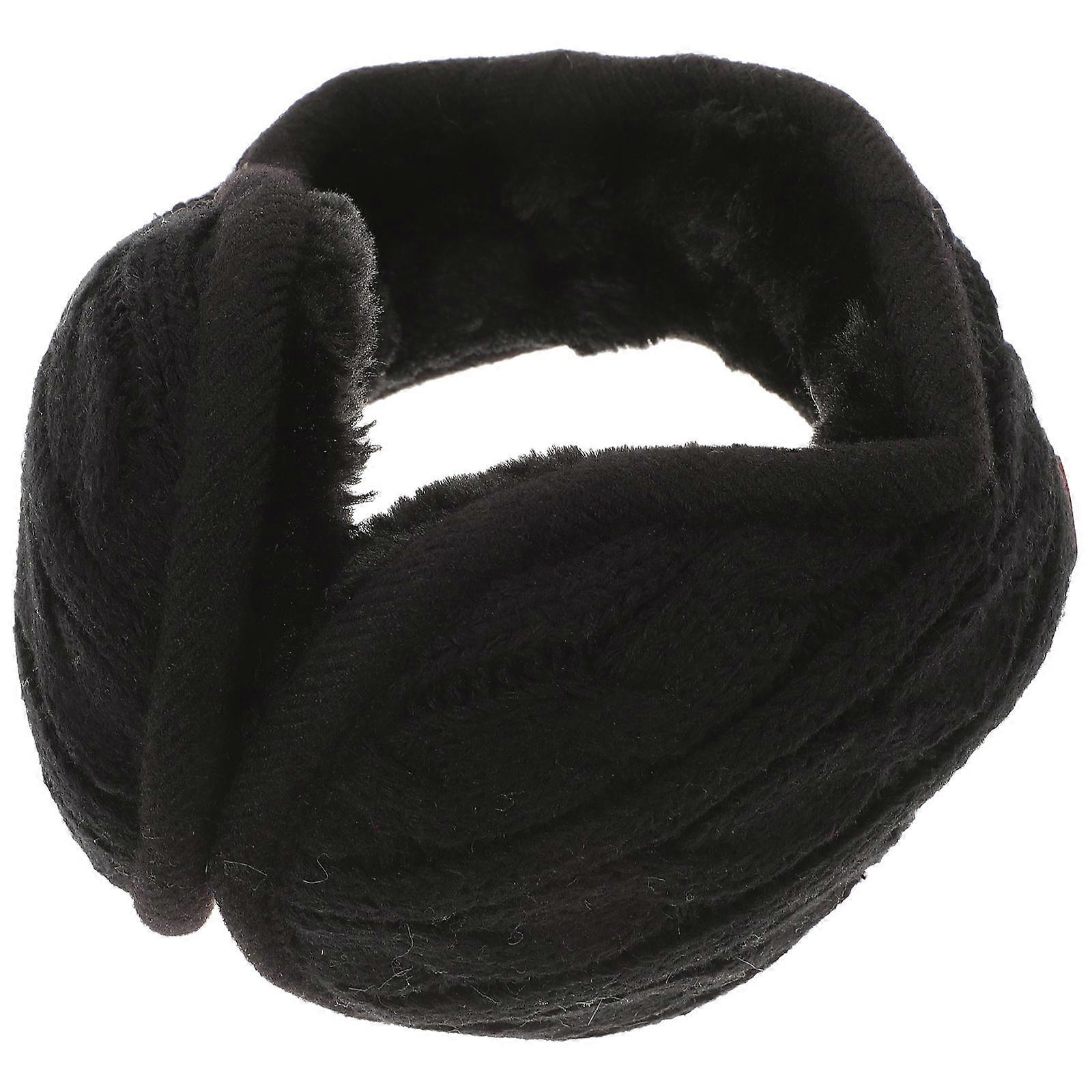 Foldable Adjustable Ear Muffs for Winter Cozy Furry Earmuffs for Men and Women, Ideal for Skiing, Running, and Cold Weather Outdoor Activities