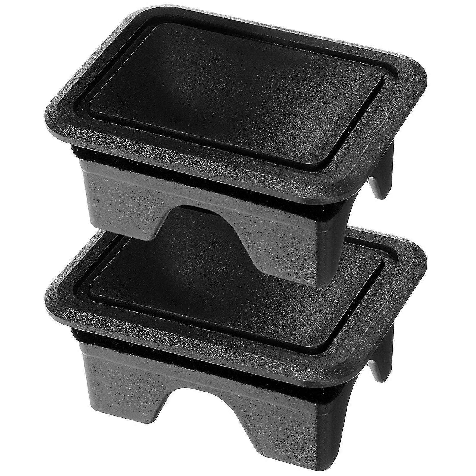 Truck Bed Stake Pocket Rail Waterproof Dustproof Protection from Rust for 2019-2021 Models 1 Pair