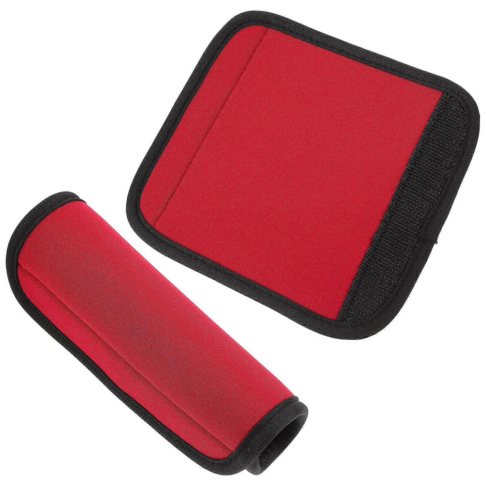2pcs Luggage Handle Wrap Covers for Suitcase and Stroller Handles Lightweight Travel Accessory for Protection and Personalization