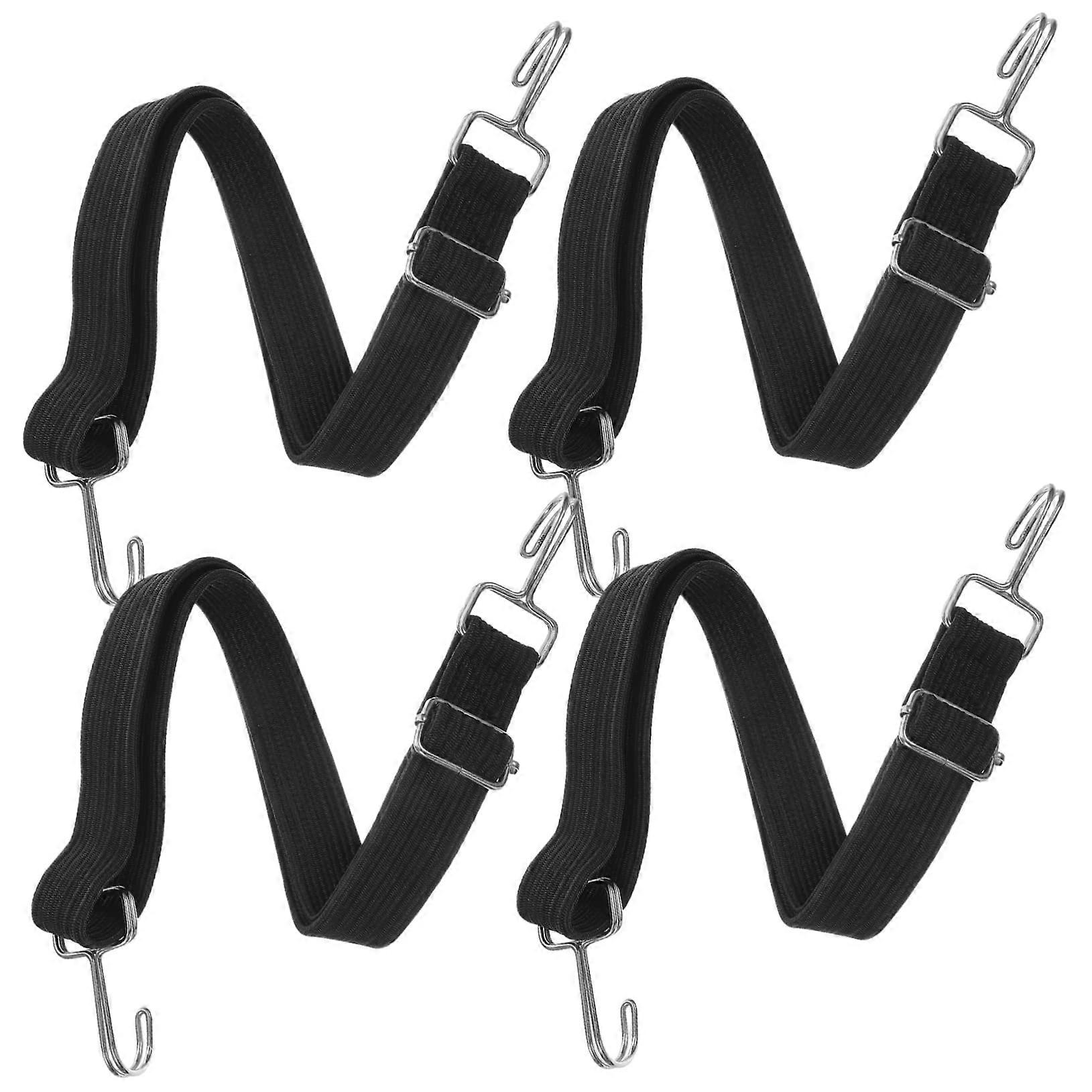 4Pack Performance Elastic Bungee Cords for Tarps, 40 Inches, for Outdoor Camping Tarps