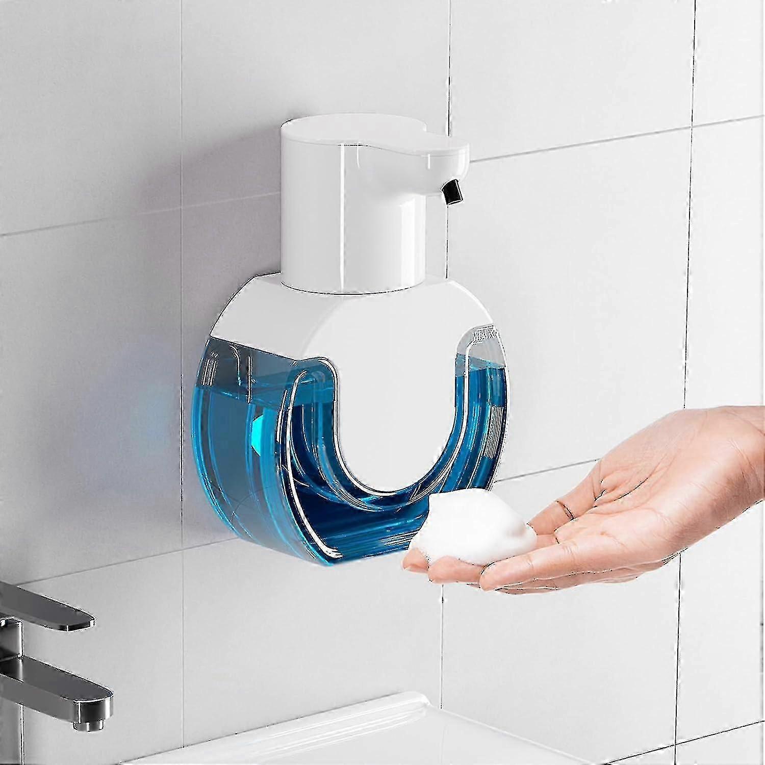 Bezdotykowy automatyczny dozownik mydła, 420 ml / 14,8 uncji Dozownik mydła w piance USB, dozownik mydła bez użycia rąk