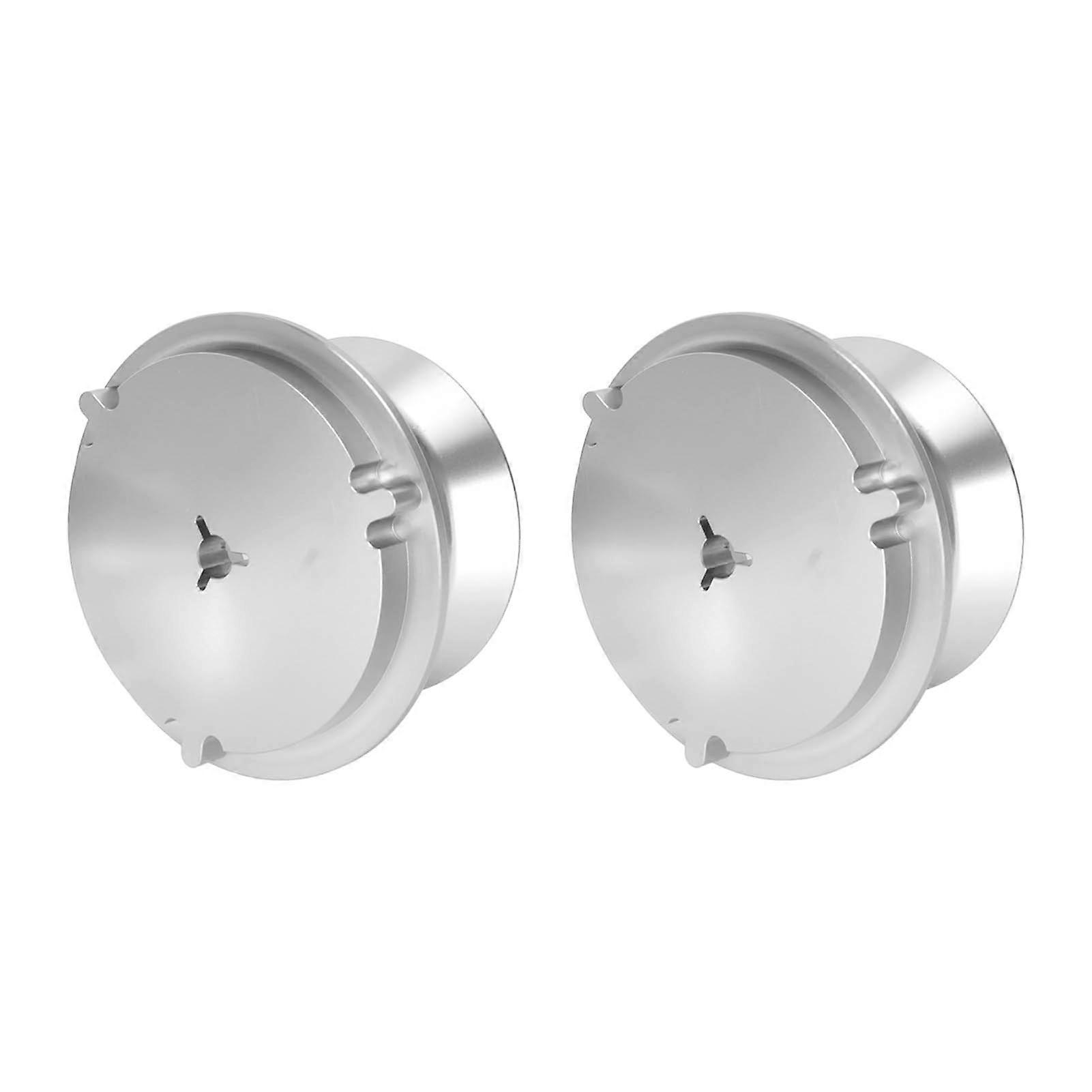 10 Inch Opener Polished Aluminum Alloy Universal Loading Device NAB Hub Adapters for Studer ReVox for Akai for Teac Silver