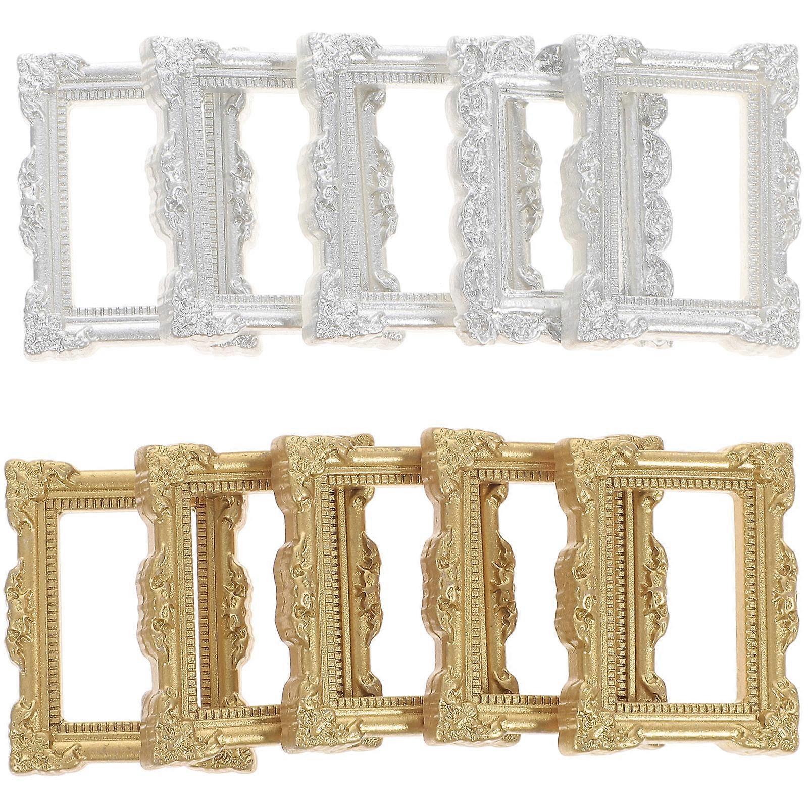 Retro Mini Vintage Frames Safe and Coffee Shop Decor 10Pcs