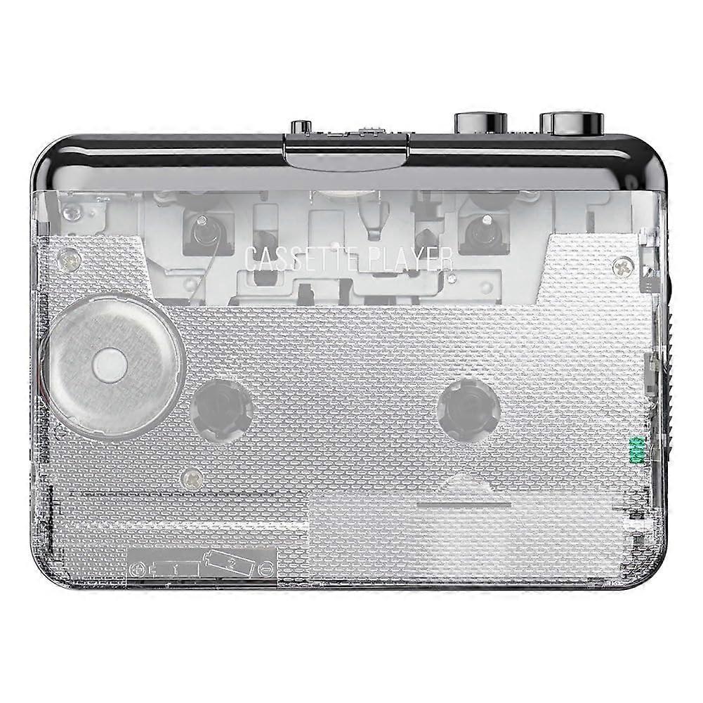 218Pt Cassette Recorder Converter for MP3 to PC Cassette Recorder with Headphones Cassette Music Player 1 Pack Ref: 7644