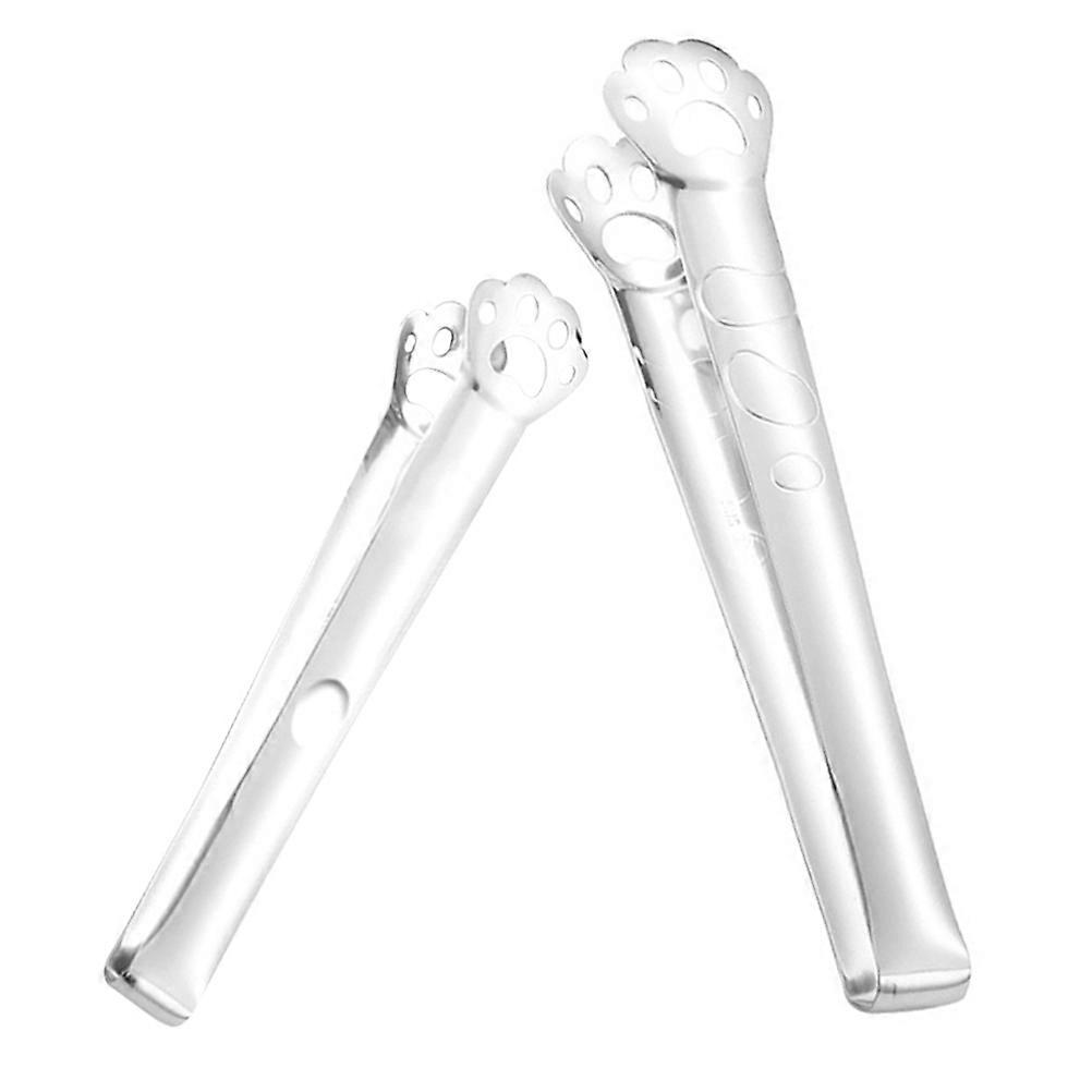 Bakery Bread Clip Cat Claw Tongs For Buffet Use Easy Cleaning Multi-functional 2Pcs