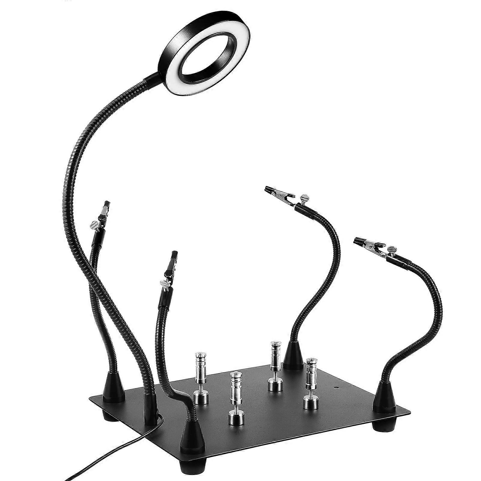 Welding Table Clamp Soldering Station Kit Model Building Craftsmen Black Welding Support 1Set