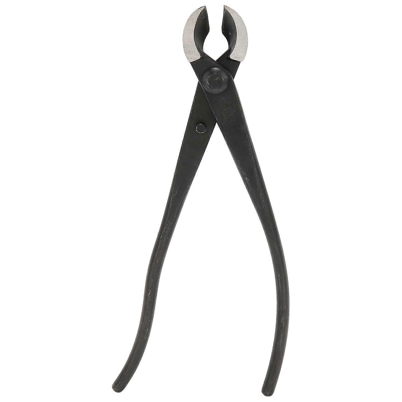 Concave Branch Cutter 210mm/8.3in Ergonomic Handle Manganese Steel Wear Resistant Bonsai Cutting Tool for Garden