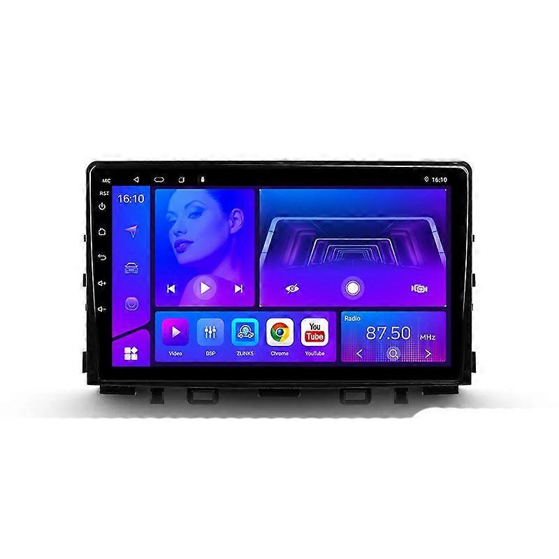 2 Din For Kia RIO YB KX Cross 2016-2020 4G 8-core WIFI Android Auto Car Radio Player Stereo Tesla Vetical Screen 9 Car Multimedia Video Player GPS Nav