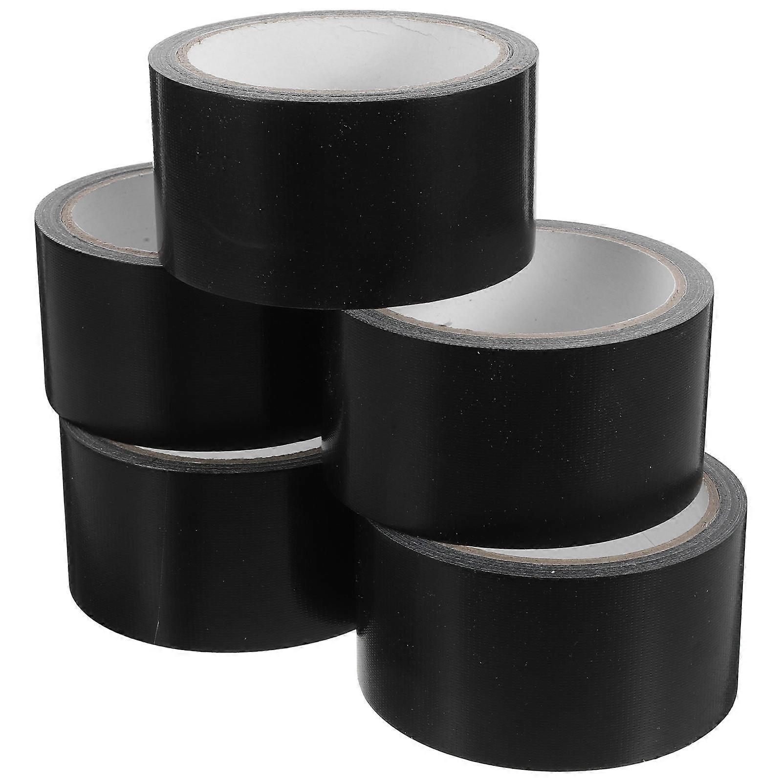 5 Rolls Weather Sealing Tape for Windows & Doors   Windproof Insulation with Strong Adhesion and Flexible Cloth Material for Draft Prevention and