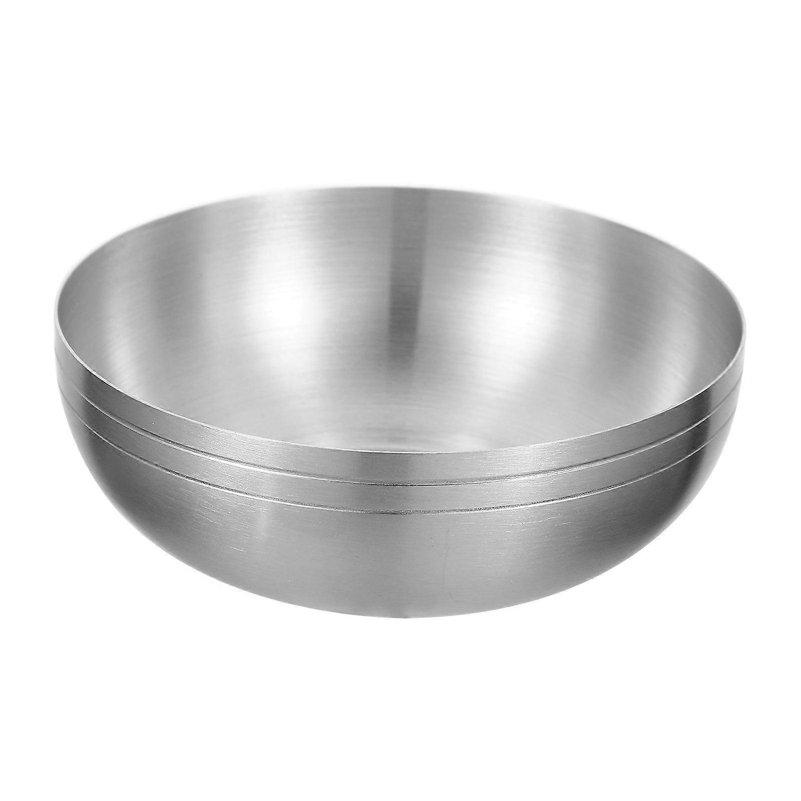 Stainless Steel Bowl Multipurpose Household Soup Bowl for Home Use