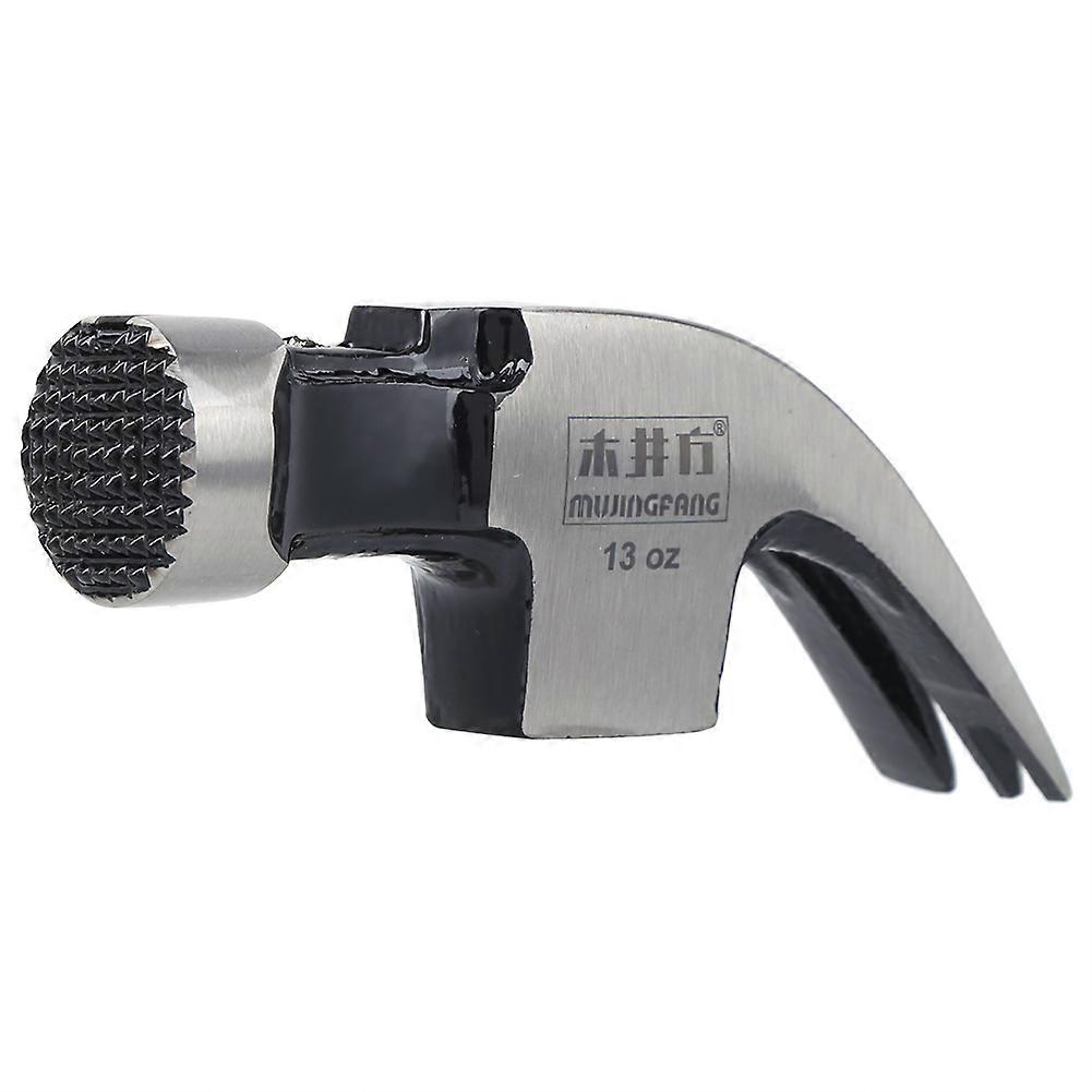13oz Round Head Bend Angle Double Fork Carpenter Claw Hammer Head Home Woodworking Tool