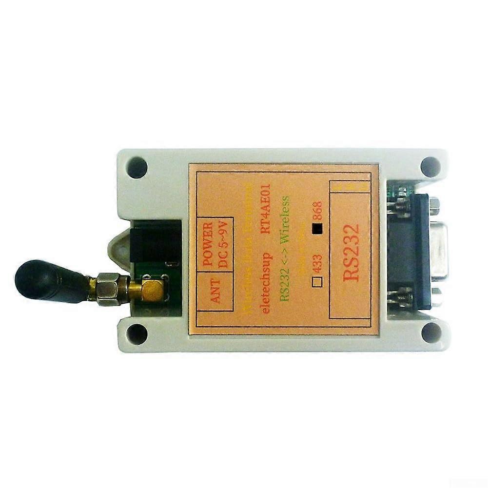 RS232 Wireless Modules 868MHz Industrial Serial Transceivers, RS232 Interface, Long-Range, Multi-Environment Compatible