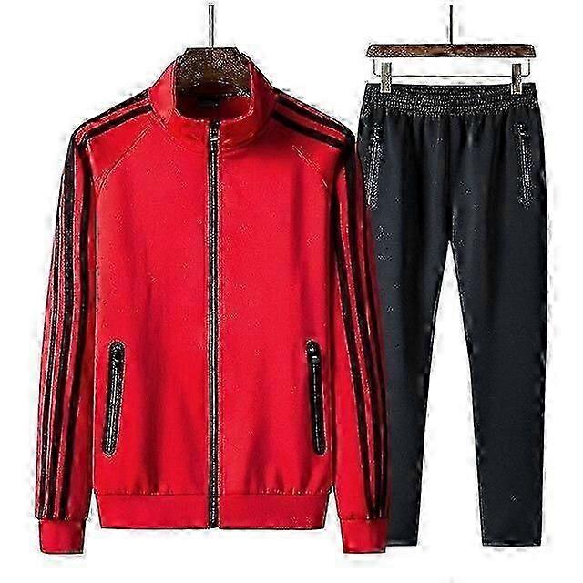 Men Sportswear Men Tracksuits Plus Size 8xl Two-Piece Set