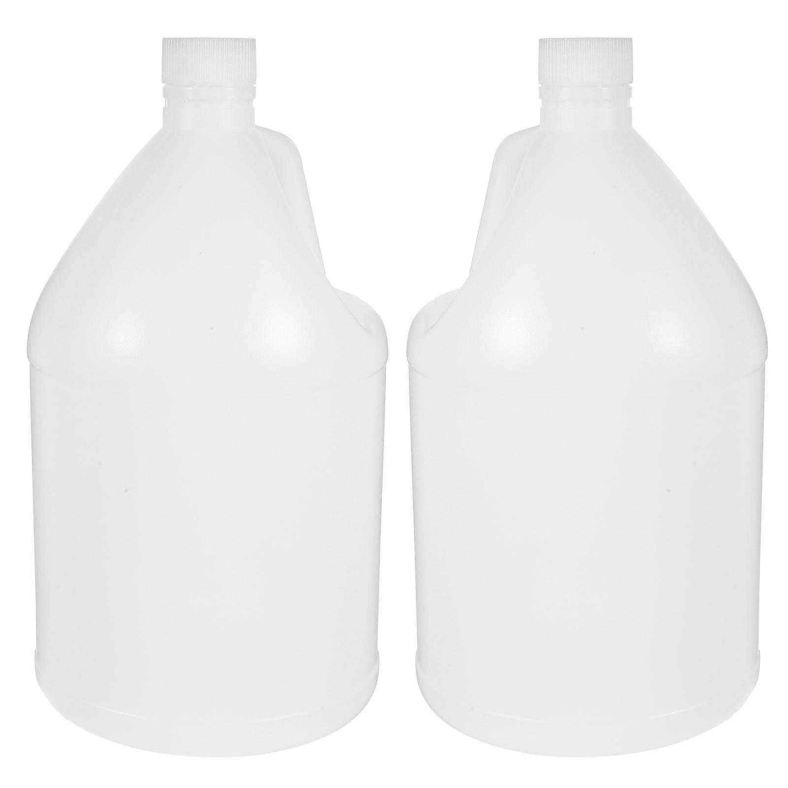 Gallon Jugs Plastic Milk Container Cylindrical Shape 2Pcs