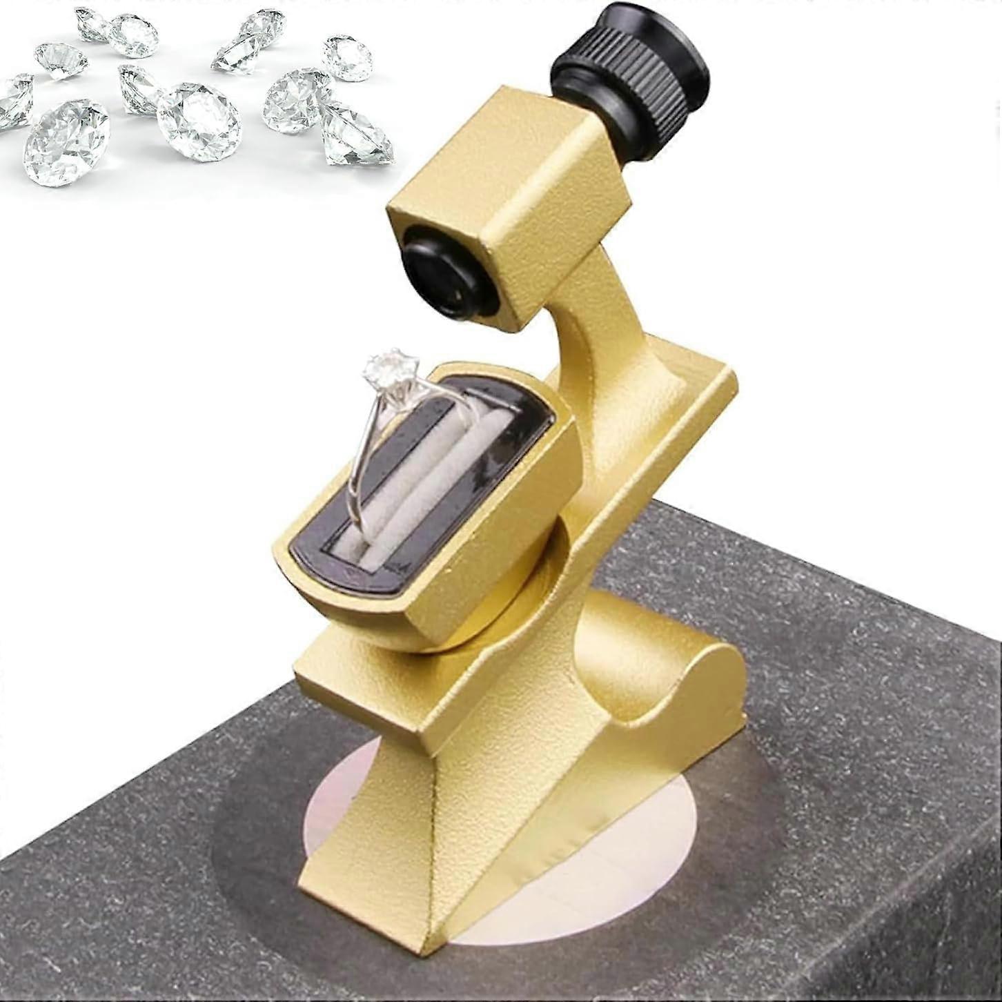 Diamond Girdle Viewer, Digital Microscope, 10x Magnification, Diamond Waist Code Viewer, Used to Observe the Girdle and Cutting of Diamonds.
