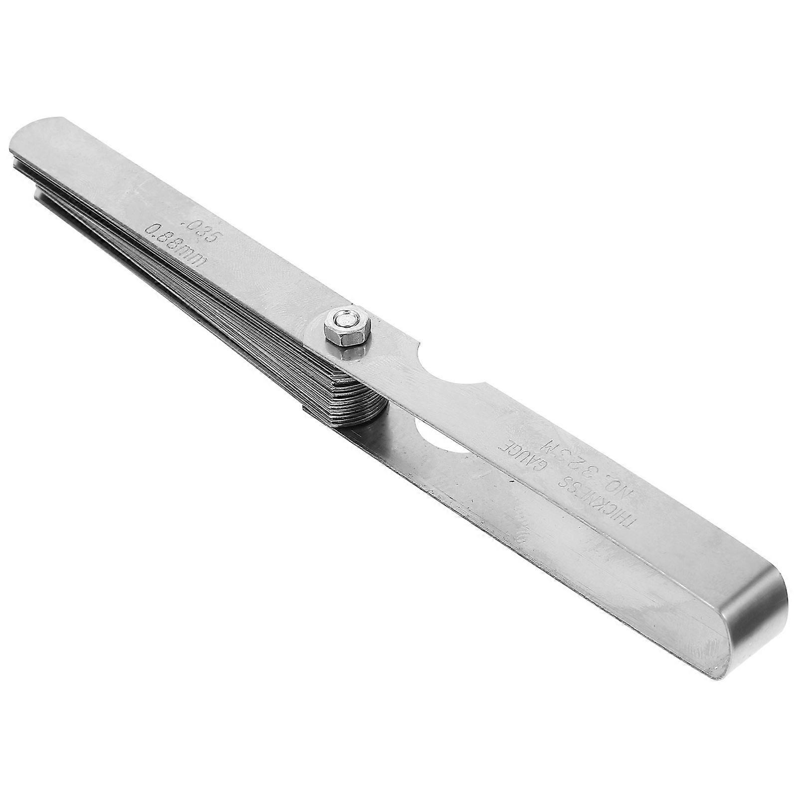 Engineers Precision Measuring Tool Feeler Gauge Set 32 Thicknesses 1Set