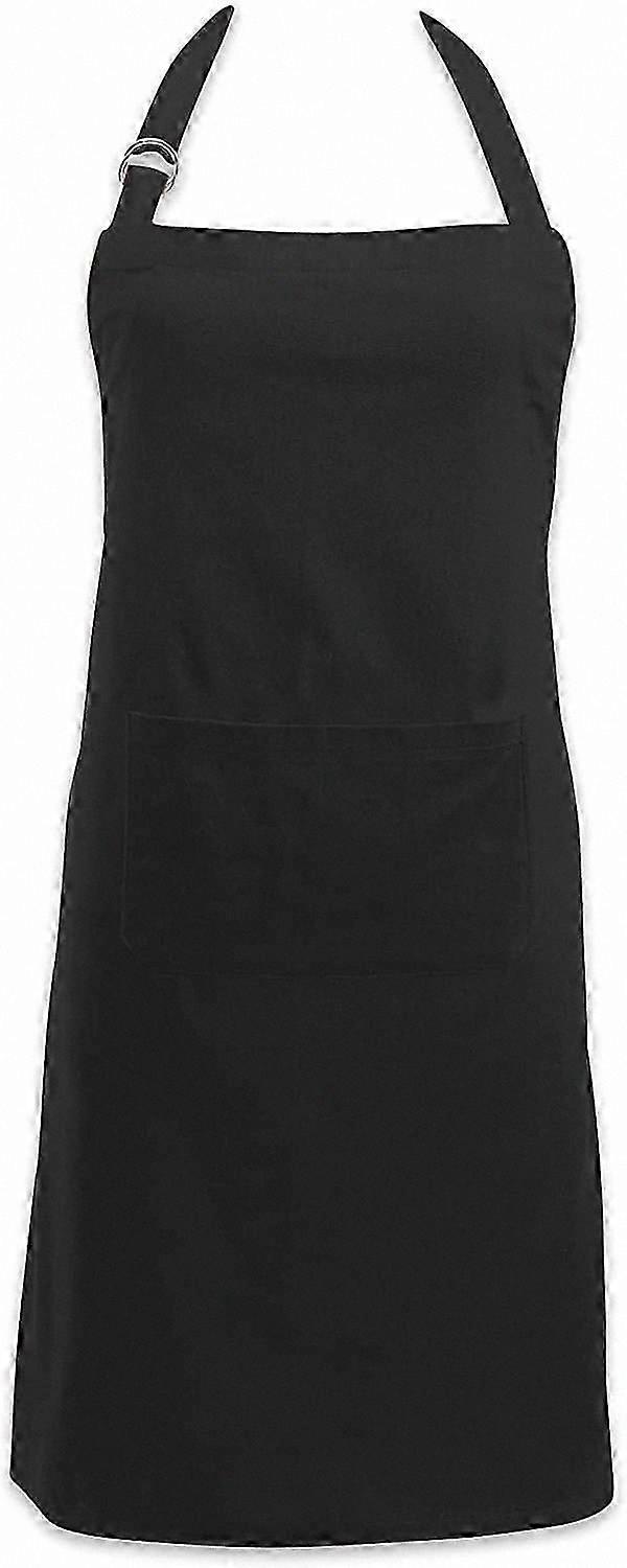 Black Chef Apron for Everyday Kitchen Use