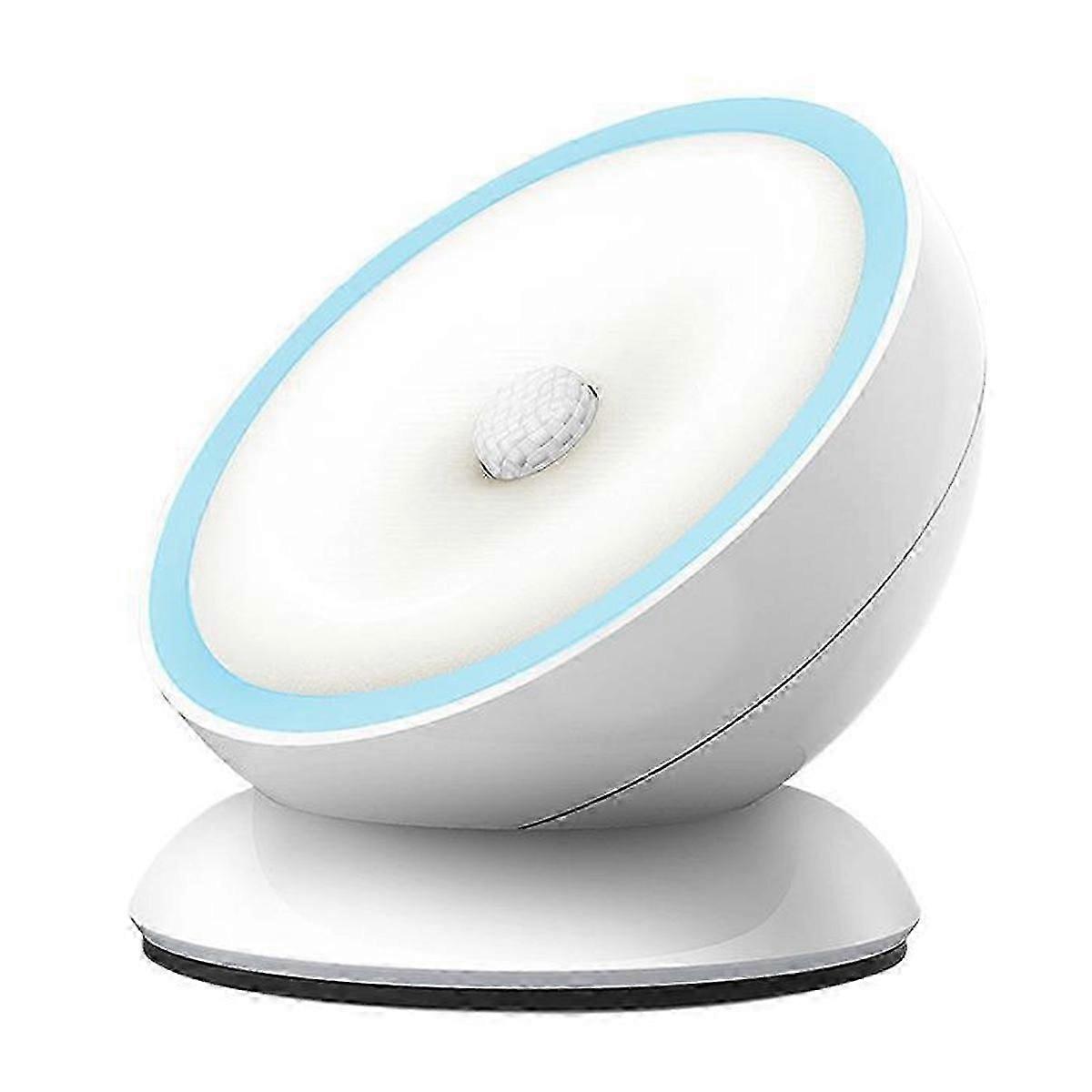 Night Light motion sensor [battery operated] with rotating base suitable for bathroom, hallway