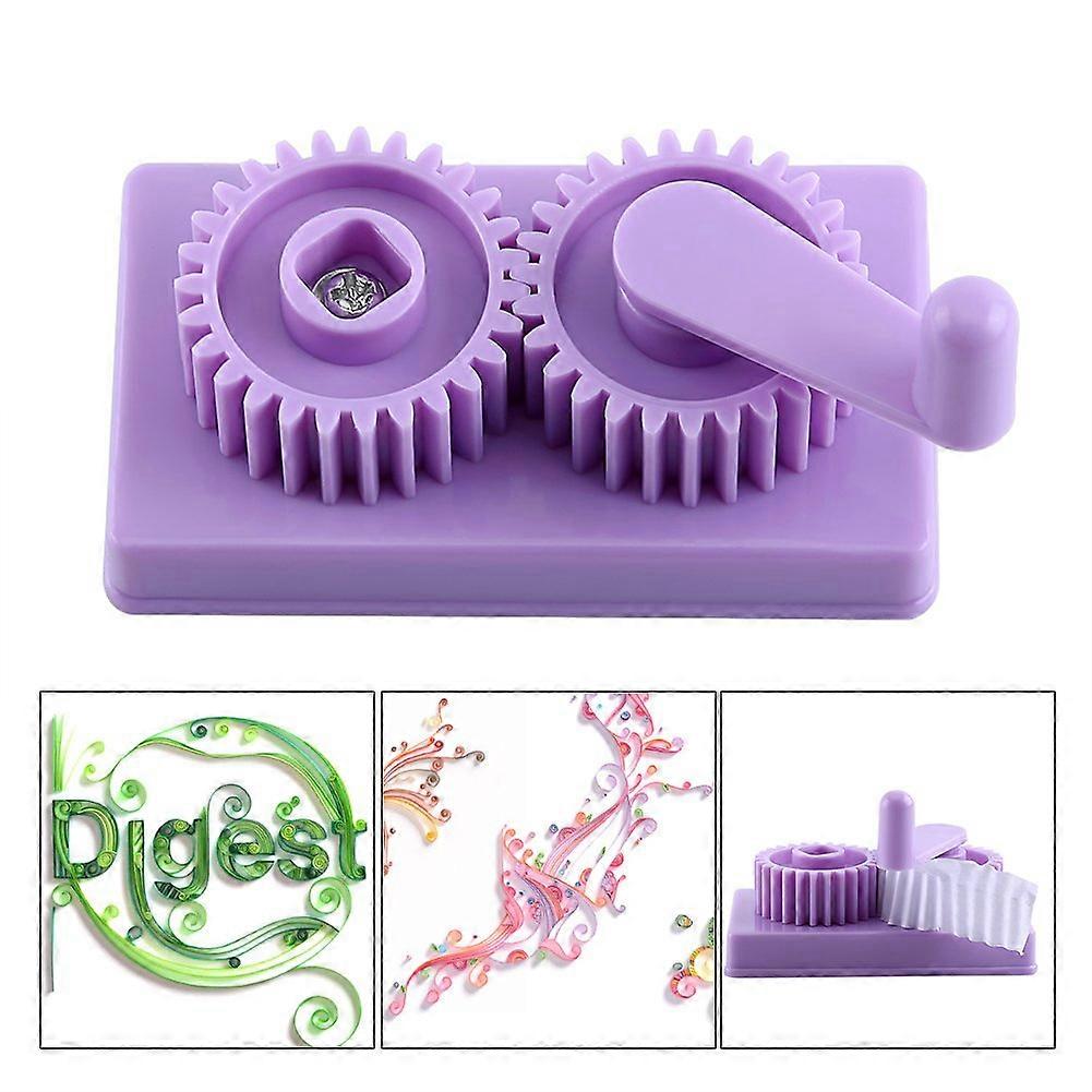 Quilling Paper Crimper, Hand Operated Quilling Crimper, Plastic Paper Crimper Machine, Crimp Paper, Craft, Quilled, Handmade DIY Art Tool