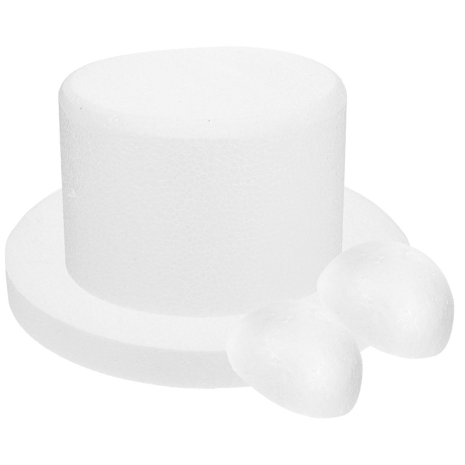 Cake Decorating Practice Board Reusable Cake Dummies for Wedding Props 20.00X20.00X16.00CM White 1Pack