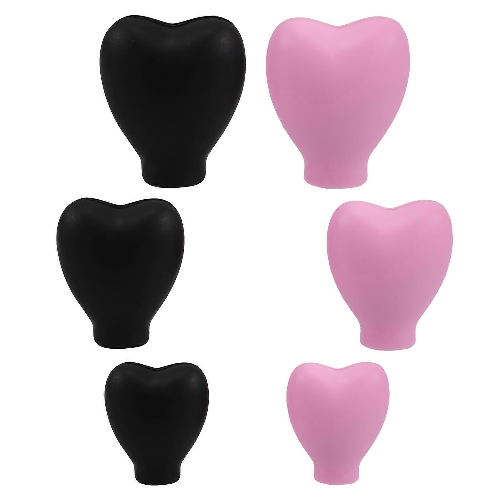 Silicone Makeup Brush Protectors 2 Pack – Portable Covers for Eyeshadow Brushes, Travel & Storage Friendly