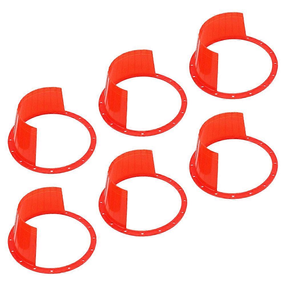 Car Door Speaker Spacers Adapter Extend Lifespan Harsh Conditions 6Pcs