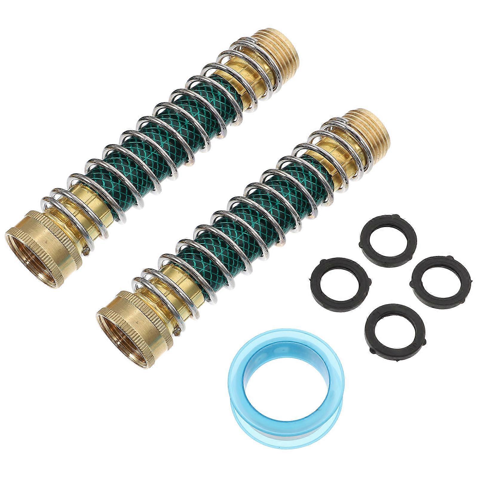 1 Set Garden Water Hose Spring Connector Practical Hose Joints