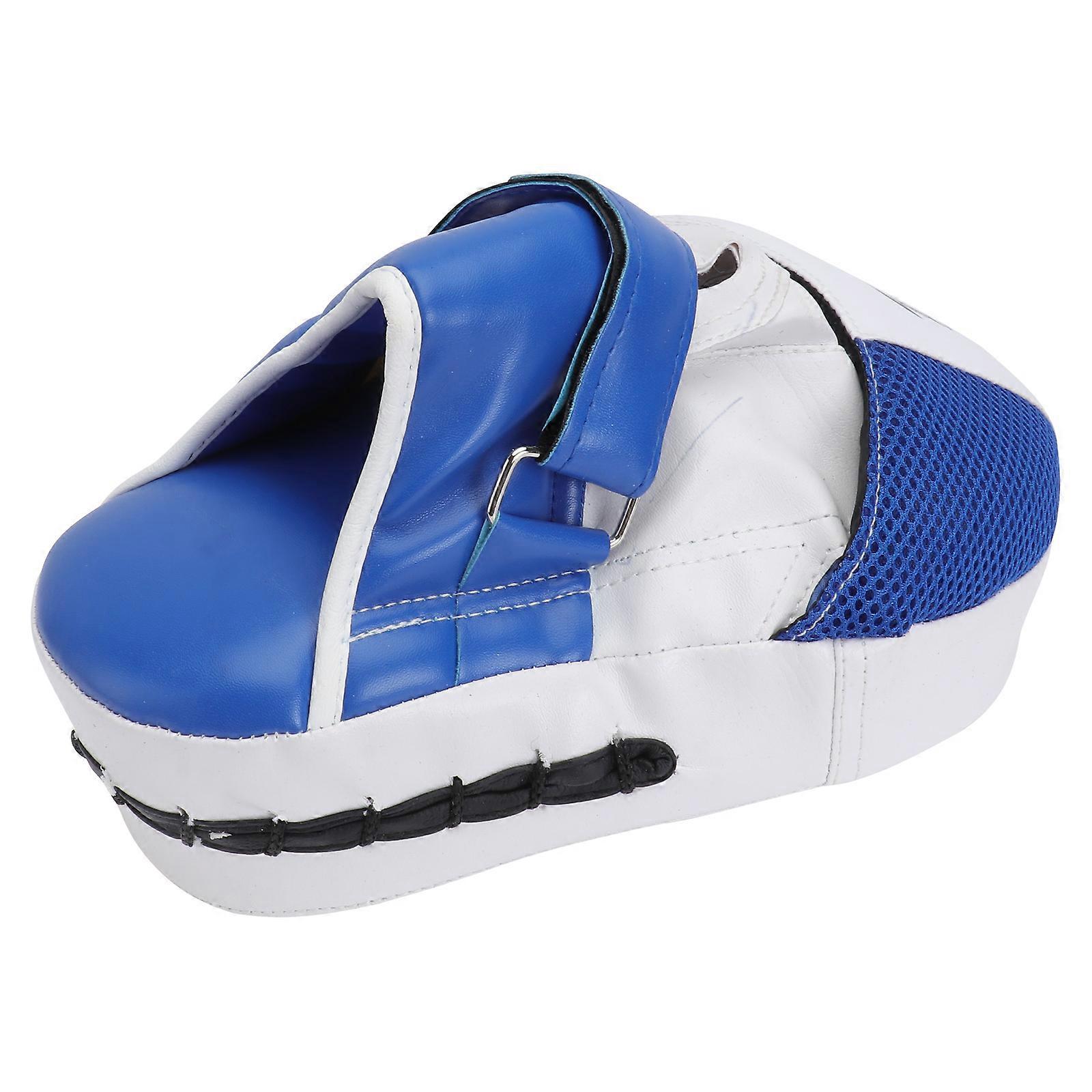 Boxing Training Pads Punching Mitts Focus Pad Karate Thai Boxing Mma Blue 24x17 Cm Vibration Reduction 1Pack