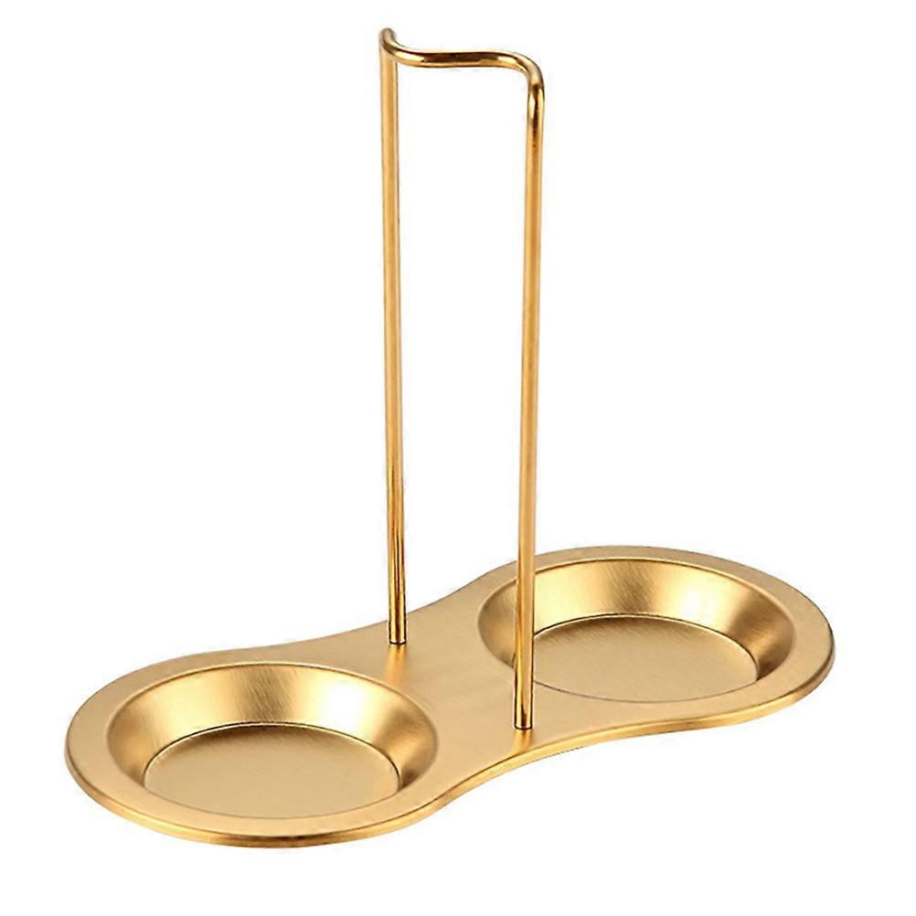 Ladle Holder Stand Vertical Design Simple Home Kitchen Use Restaurant Use 9.24X8.06X3.93 Inch 1Pc