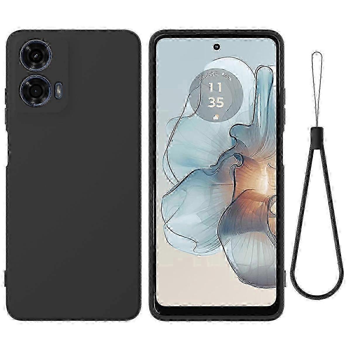 (New) Pure Color Liquid Silicone Shockproof Phone Case