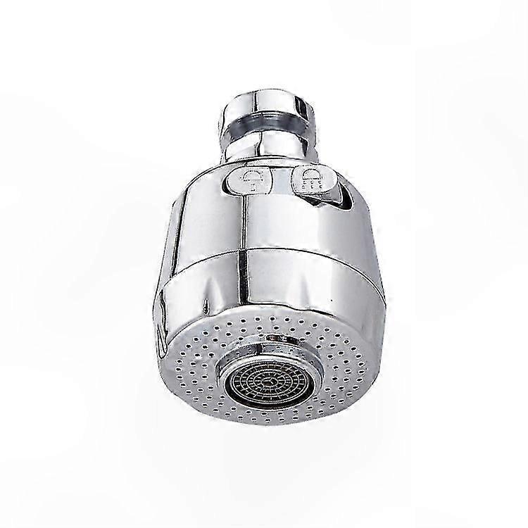 Adjustable 2-Mode Kitchen Faucet Aerator with 360 Swivel Head and Spray Filter for Sinks