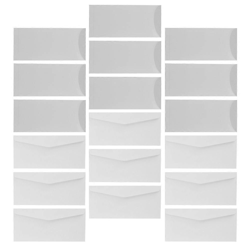 Envelops Supplies For Wedding 40Pack White Rectangular Cash Storage Simple Design