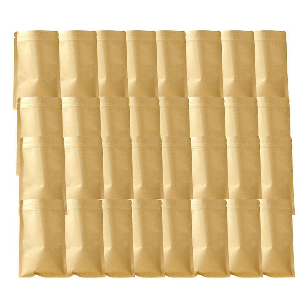 Kraft Paper Self Sealing Food Storage Bag for Organizing at Home or Store 100pcs