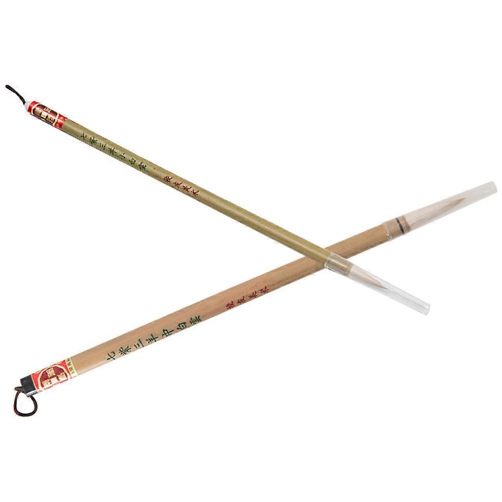 Bamboo Material Multi-Use Paint Brush Set For Art Creation 2Set Ideal For Watercolor Oil Painting Tasks