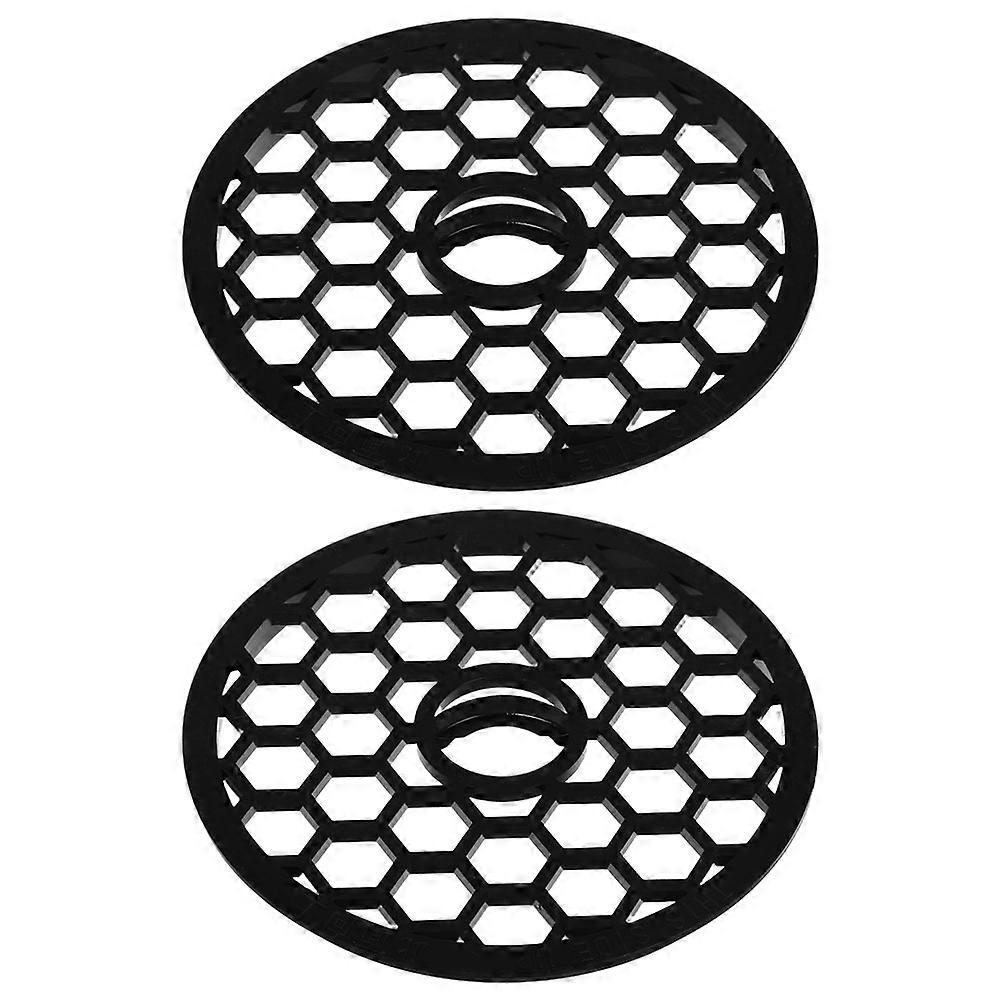 Square Floor Drain Cover For RV Drainage System Kitchen Sink 2Set Sturdy Construction Flow Effectively