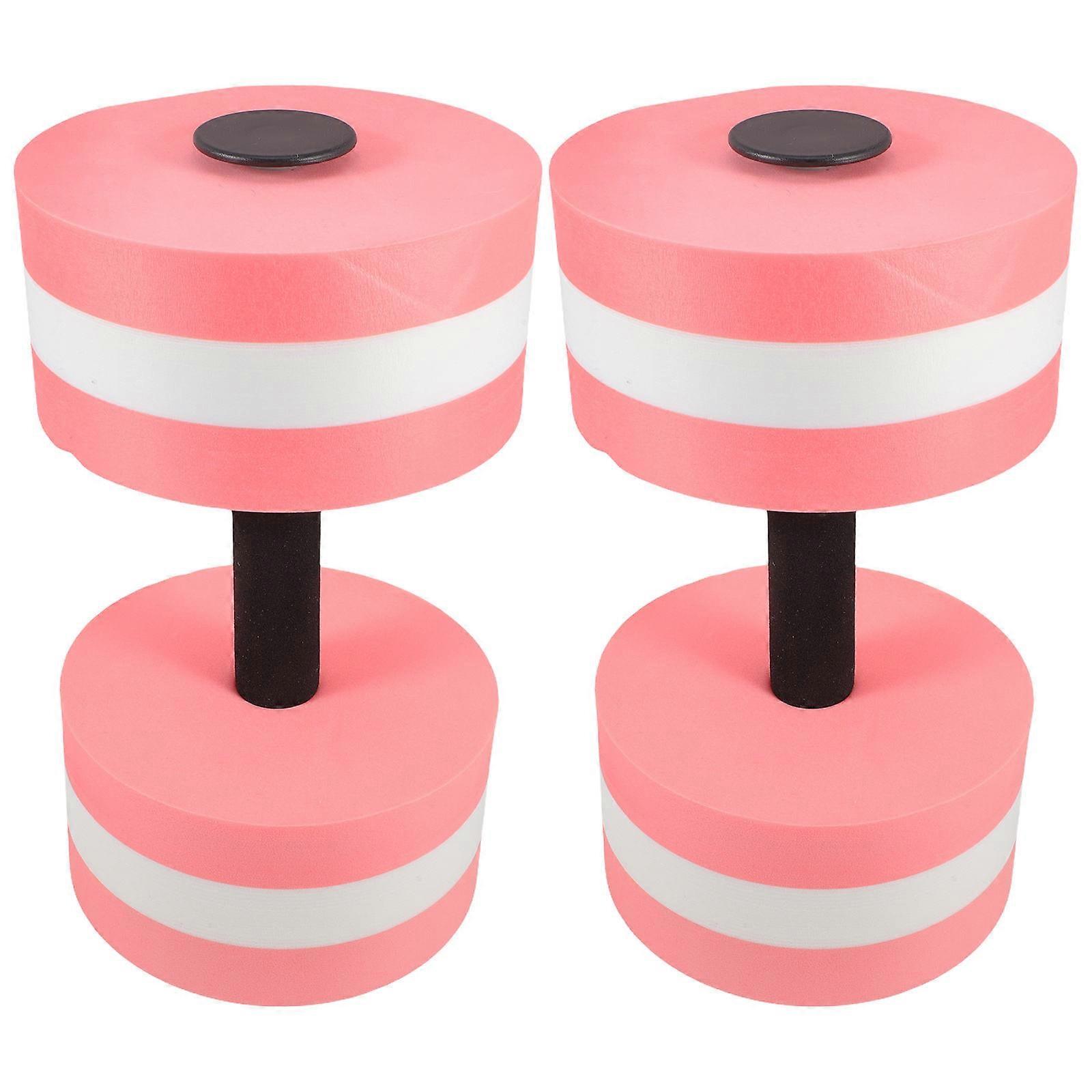 2pcs Water Dumbbells for Aquatic Exercise Fitness Training Equipment for Men Women Kids Foam Dumbbells for Pool Workouts