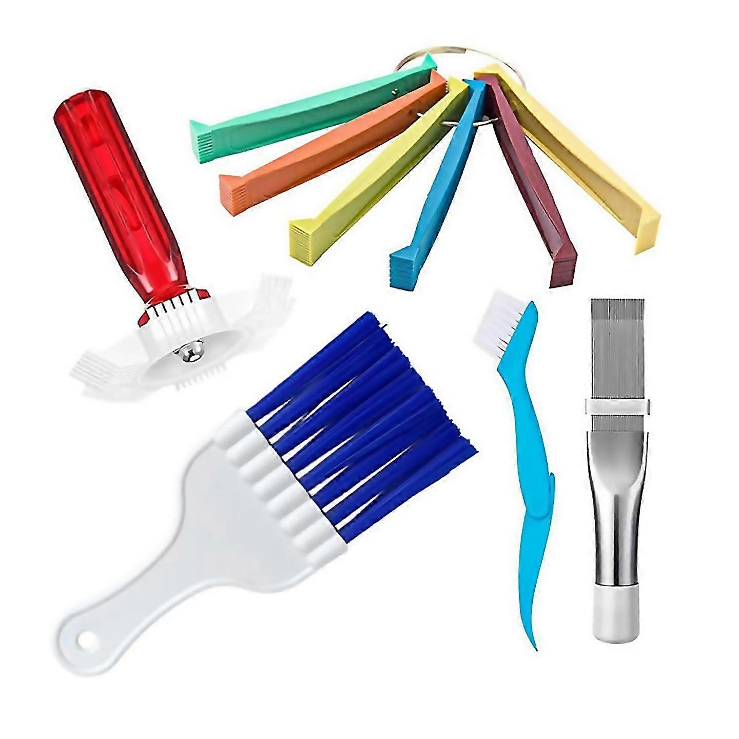 For 5pc Air Conditioner Fin Cleaner Setfcr6 Fin Comb Condenser