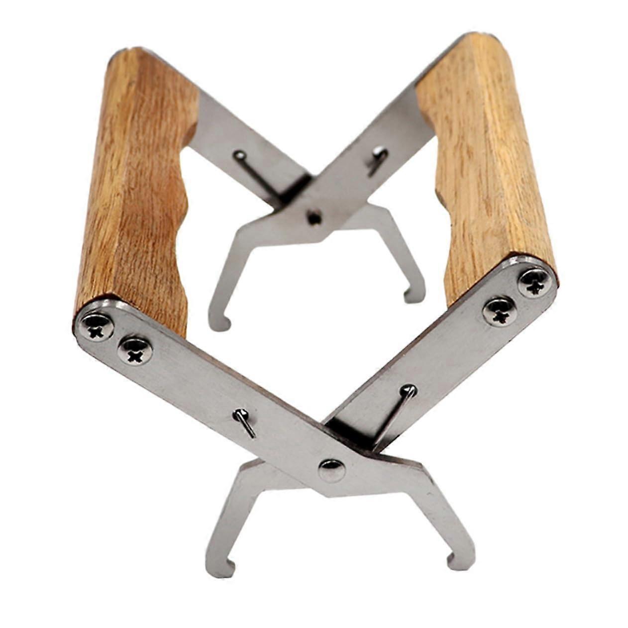 Stainless Steel Beehive Frame Grip Tool for Beekeeping, Honeycomb Lifter Clip, Sturdy Hive Frame Management Tool